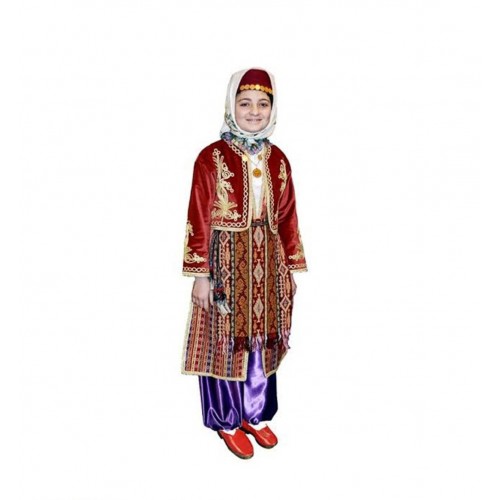 Silifke yöresel kız çocuk kostümü